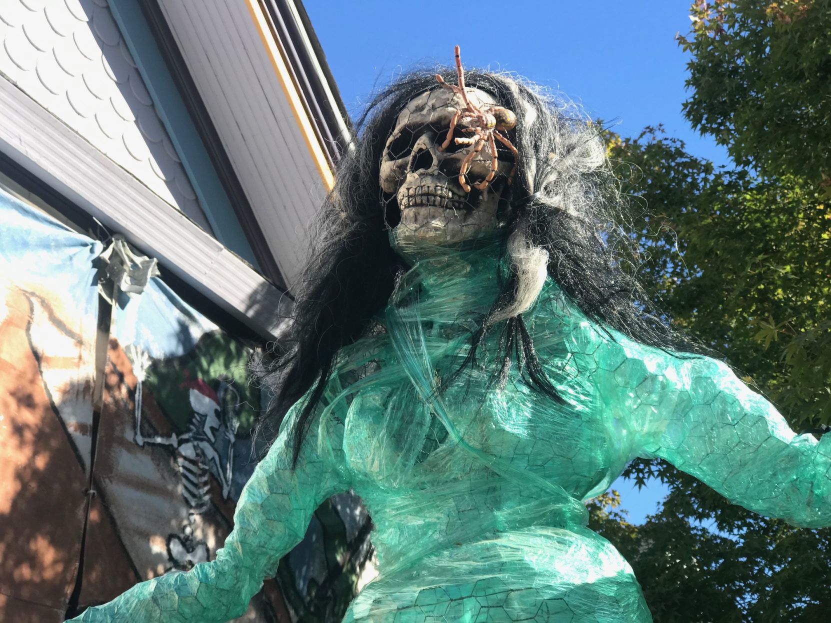Napa Halloween Yard Display